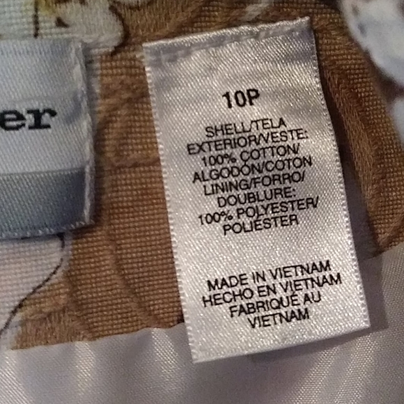 DONATING SOON! ALFRED DUNNER PETITE Floral Dress Jacket - Picture 3 of 4